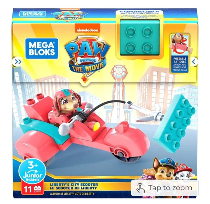 Paw Patrol Mega Blocks Scooter