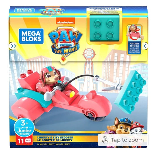 Paw Patrol Mega Blocks Scooter