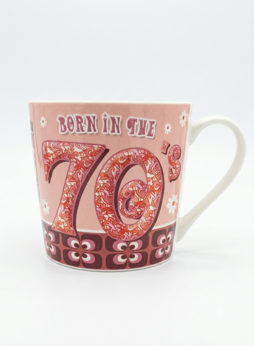 70th Birthday Ceramic Mugs sdc