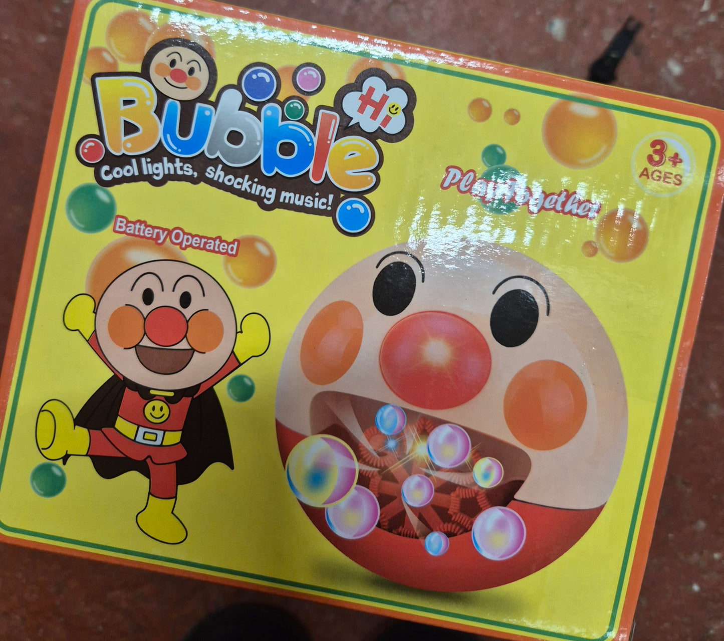 Children's Light Up & Sounds Bubble Machine