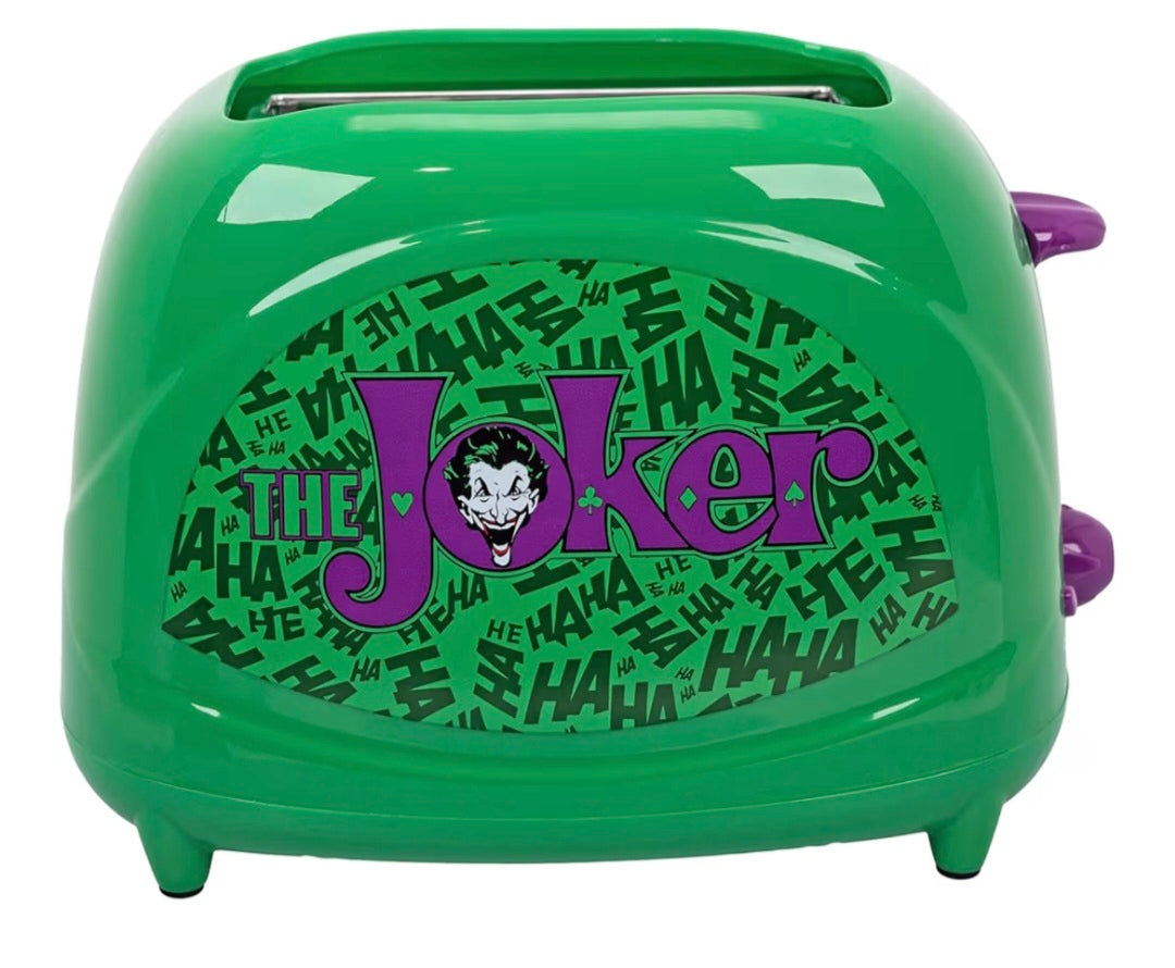 Uncanny Brands DC Comics The Joker Two-Slice Toaster – Toasts The Joker's Face on Your Toast – Fun Kitchen Appliance –Compact and Easy to Use