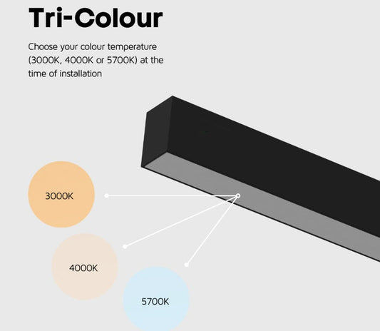 NET LED March Linear Light Bar Tri-Colour 1200mm (4ft) 36W