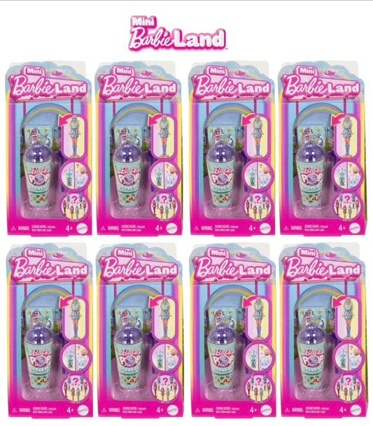 Barbie Mini BarbieLand Pop Reveal Dolls 1.5-inch Doll Surprise Sensory Reveal