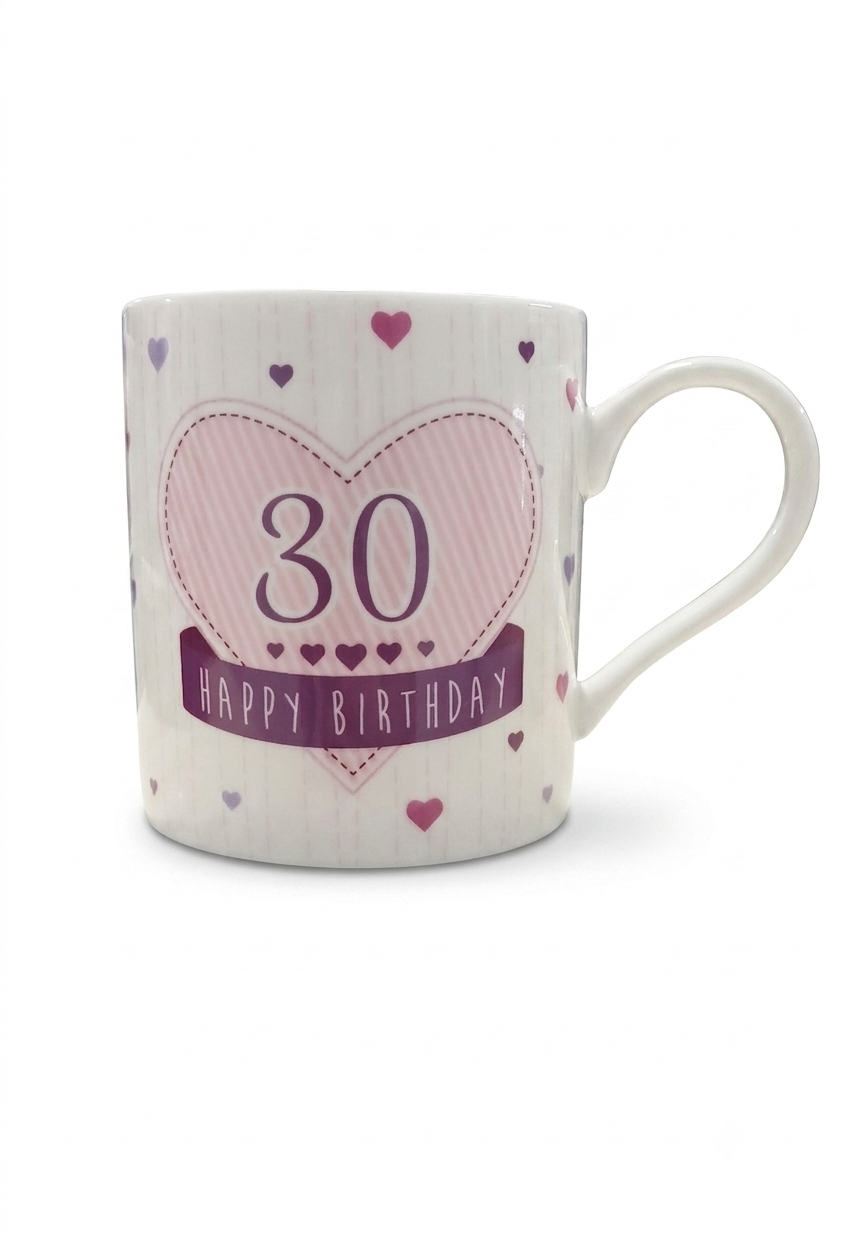 30th Birthday Ceramic Mugs