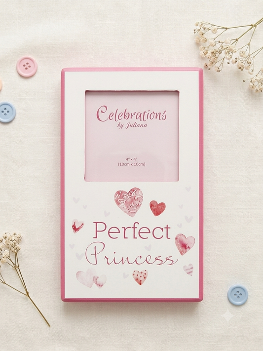 Perfect Princess Photo Frame 4" x 4"/10cm x 10cm