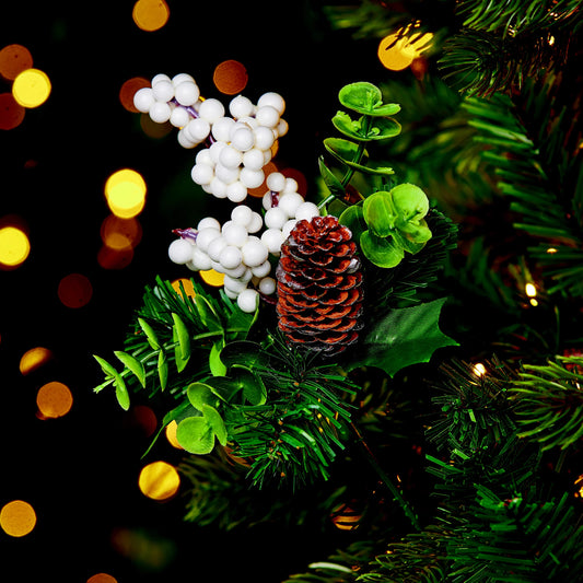 Eucalyptus Christmas pick 190mmx150mm