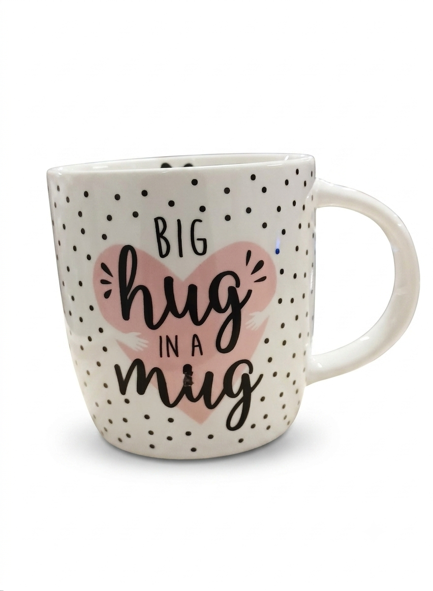 'Big Hug In A Mug' Ceramic Mug