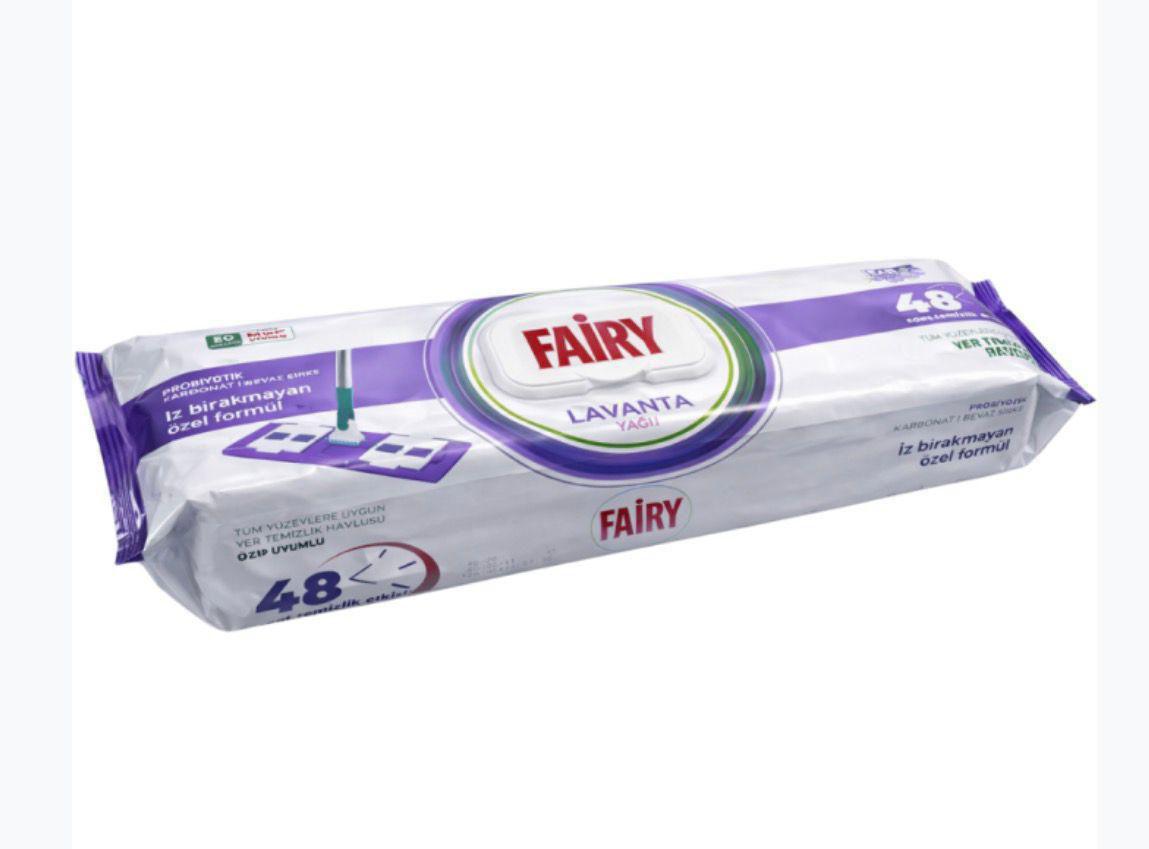 Fairy Power Floor Wipes 50 Pack 4 scents