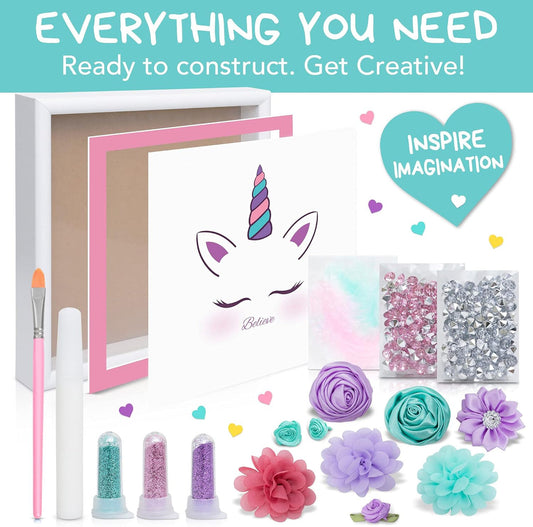 DIY Unicorn Picture Craft Kit - Create Your Own Wall Art Decor