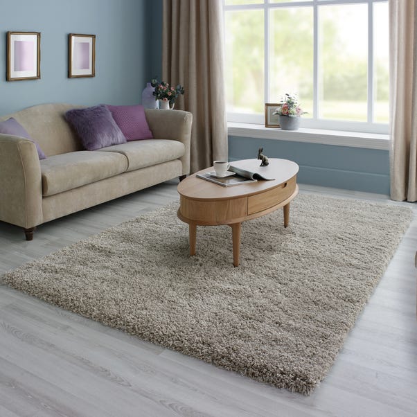 Slumber Shaggy Rug 240x340cm (8ftx11ft) Natural