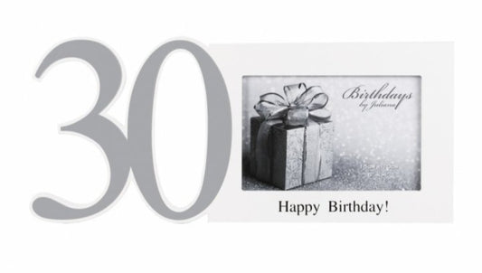 30th Birthday Photo Frame (6" x 4")