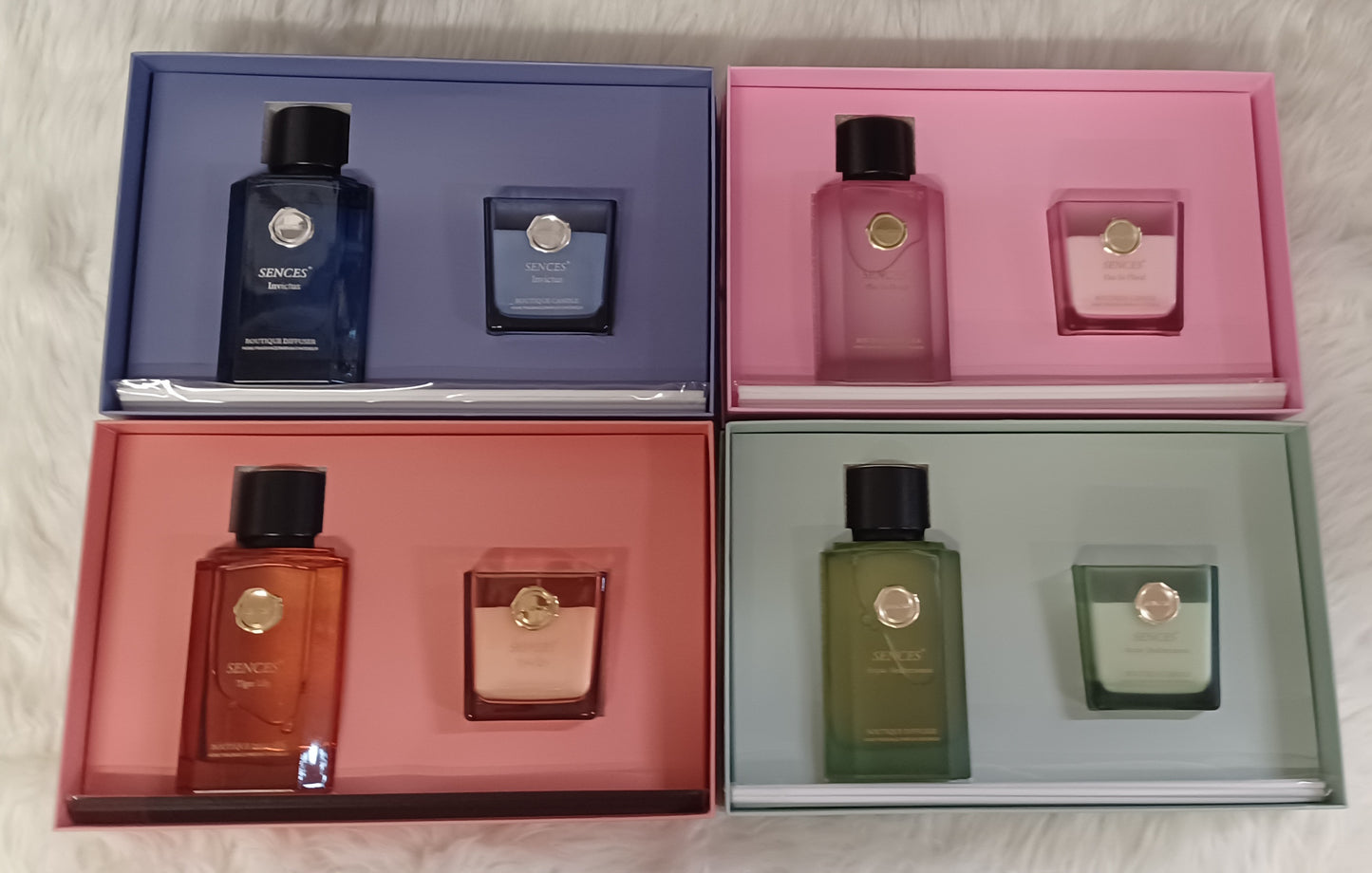 SENCES Luxury Candle & Diffuser Gift Set