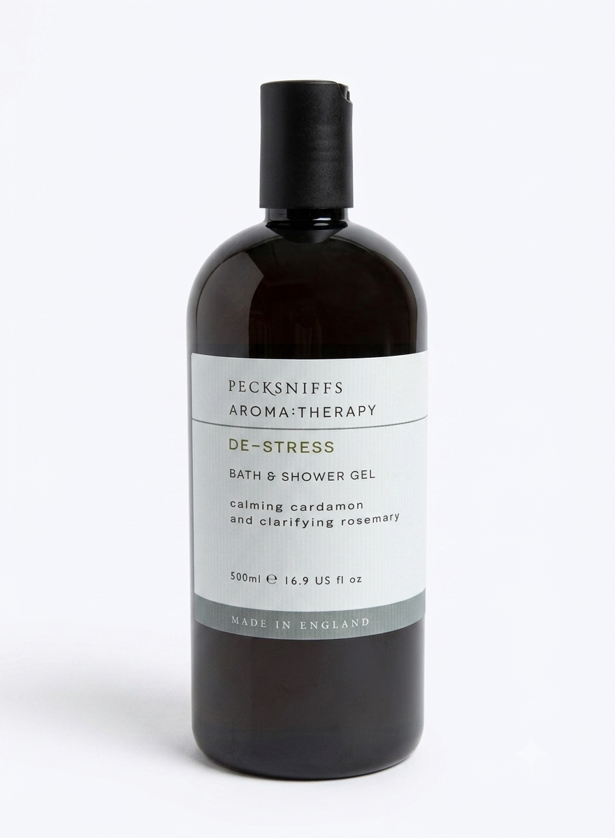 Pecksniff's Aroma Therapy De-Stress Bath & Shower Gel 500ml