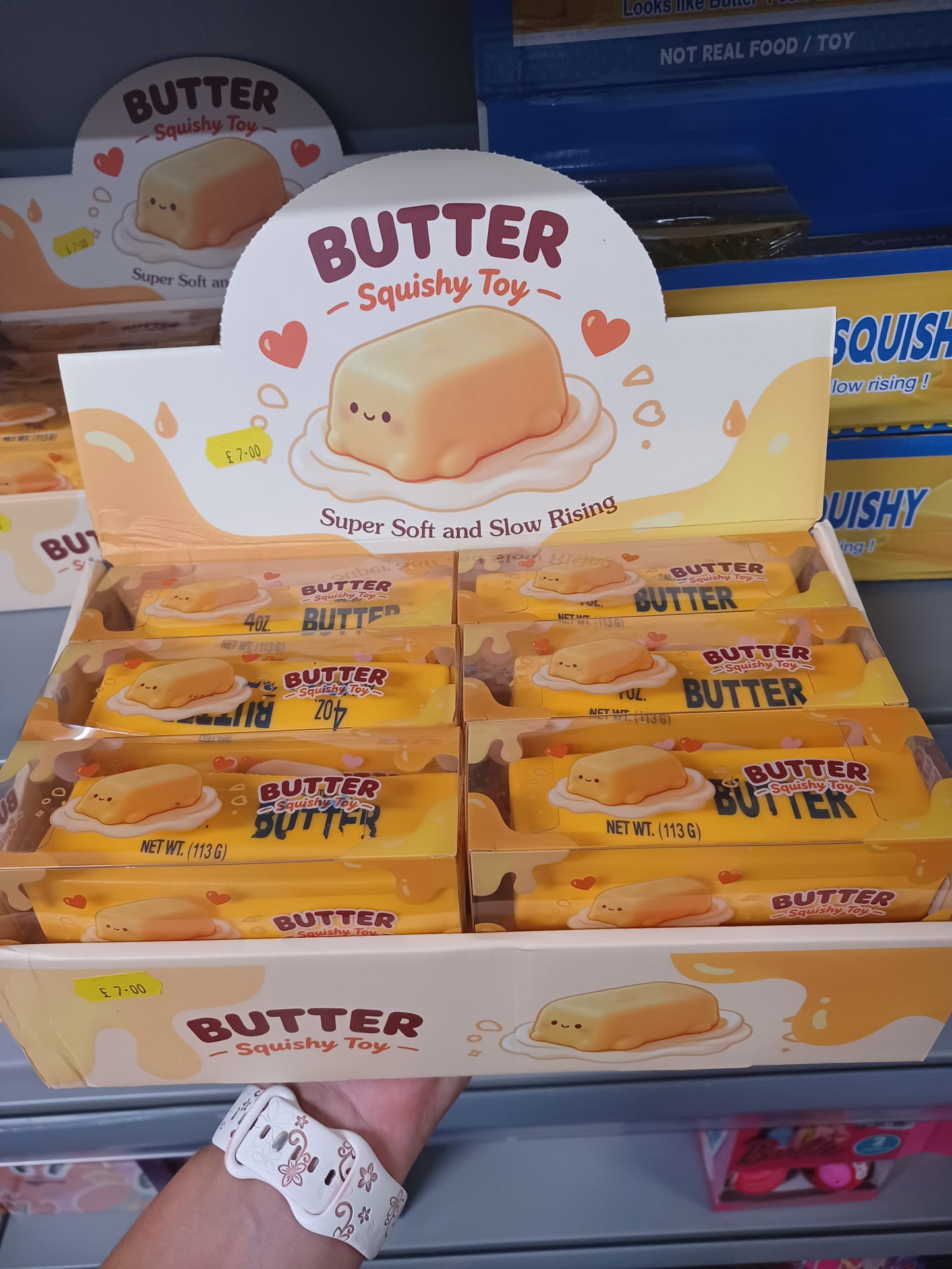 4oz Yellow Butter Crunch Squishy