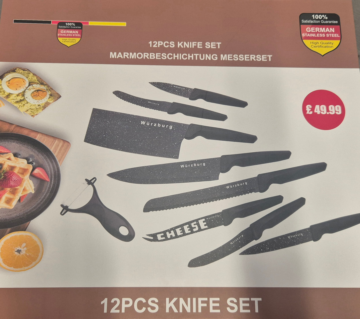 12 PCS Knife Set