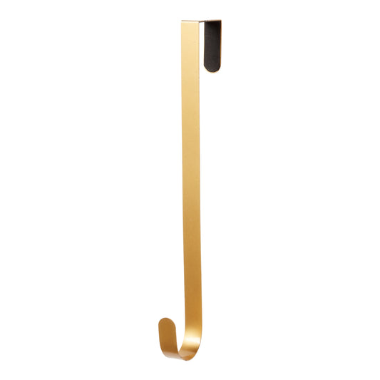 Gold effect Square Christmas Wreath hanger