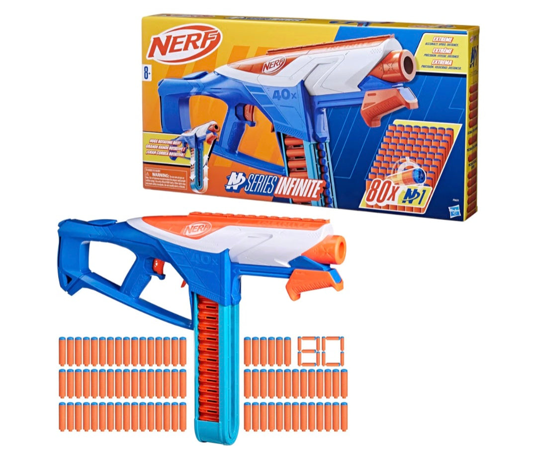 Nerf N Series Inifinite 80xN1 with Huge Rotating Belt