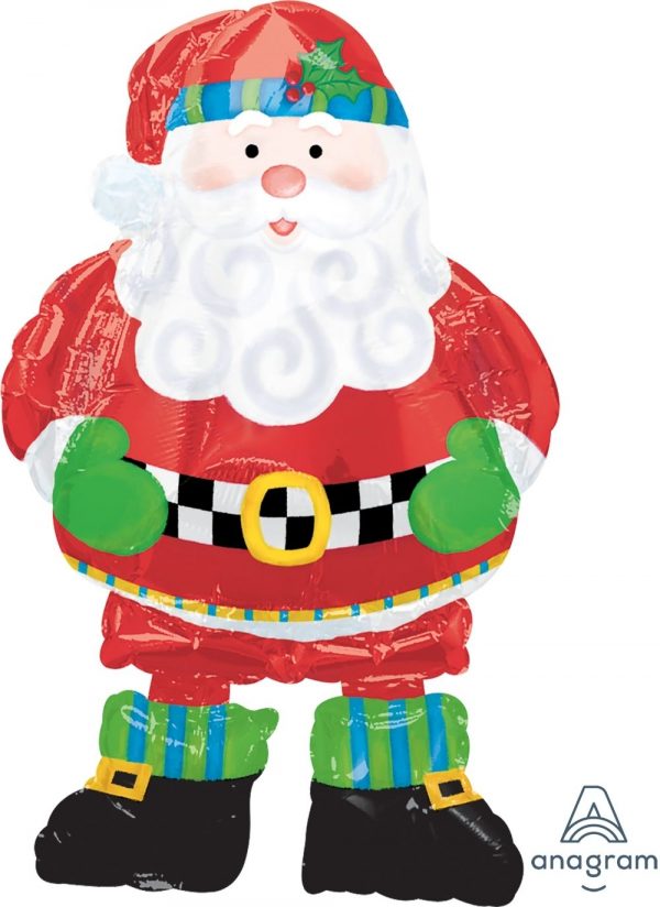 Santa Claus Airwalker Christmas Balloon"/94cm