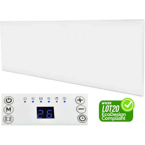 MYLEK Low Profile Slimline Electric Panel Heater 1KW