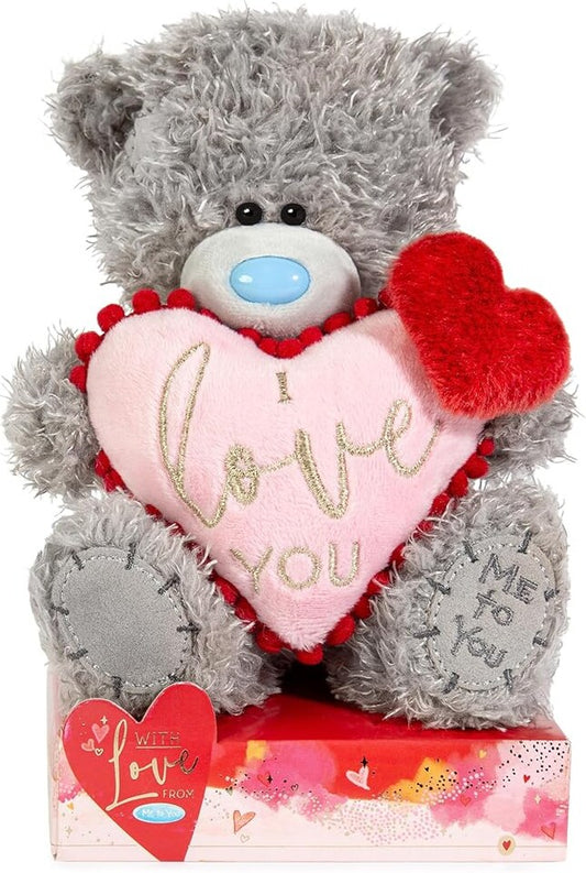 Me To You Tatty Teddy 'Love You' 15cm Bear With Pom Pom Heart Official Collection