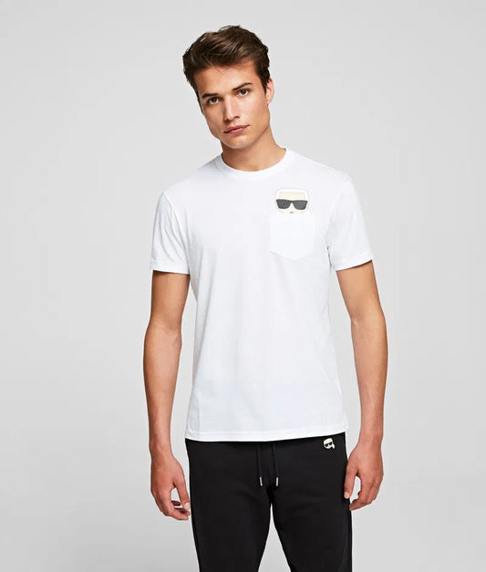 Karl Lagerfield White Tshirt