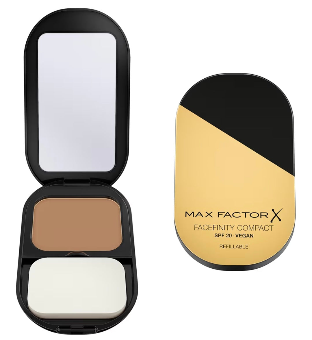 Max Factor Facefinity Compact Foundation Number 008, 10 g, Toffee