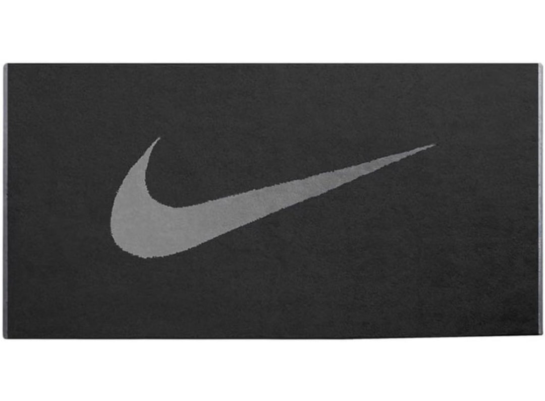 Nike Sport Towel NP Sports Towel Fitness Training Gym Towel Absorbent, Black/Anthracite, M
