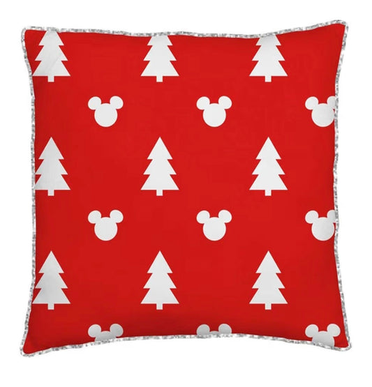 Disney Mickey/Minnie Double Sided Christmas Cushion