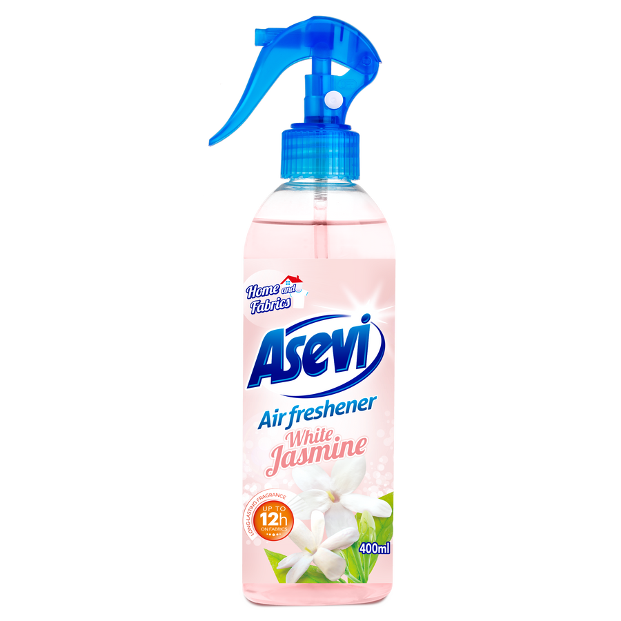 Asevi White Jasmine Room & Linen Fabric Spray 400ml