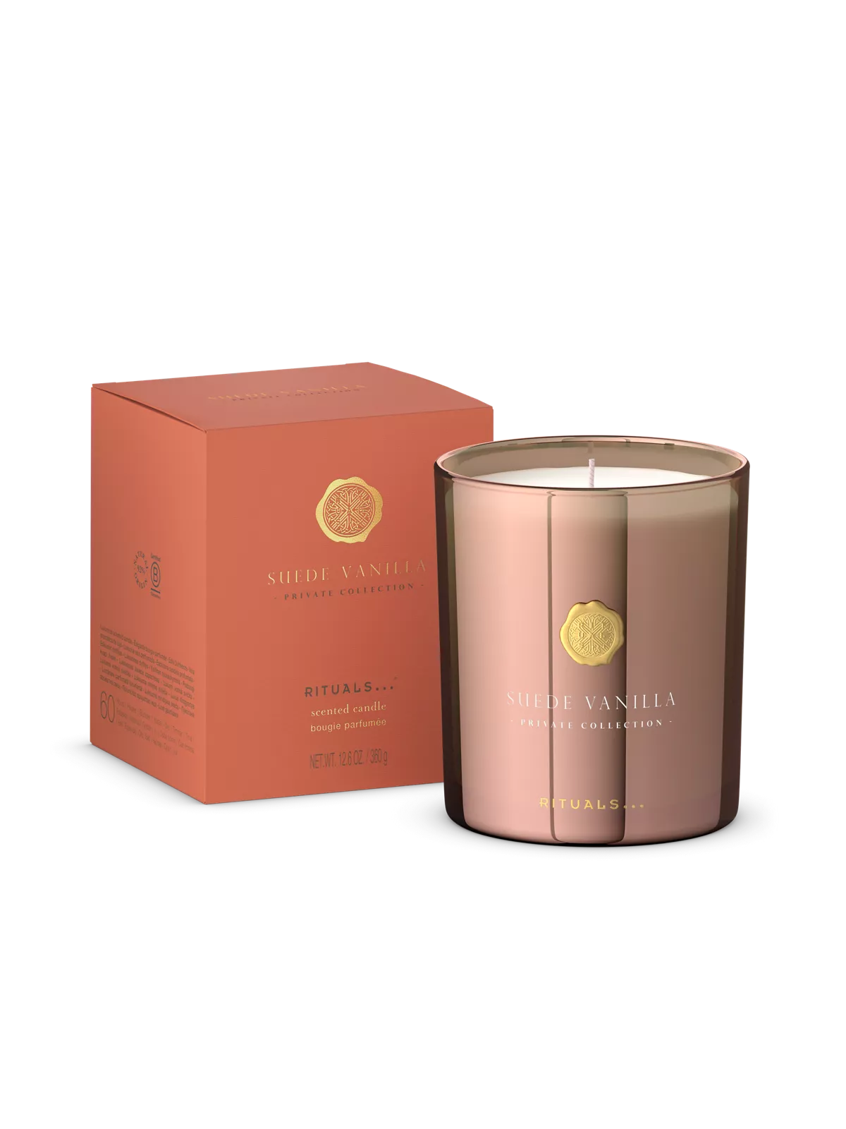 Rituals Suede Vanilla - Private Collection - Luxury Scented Candle - 360g
