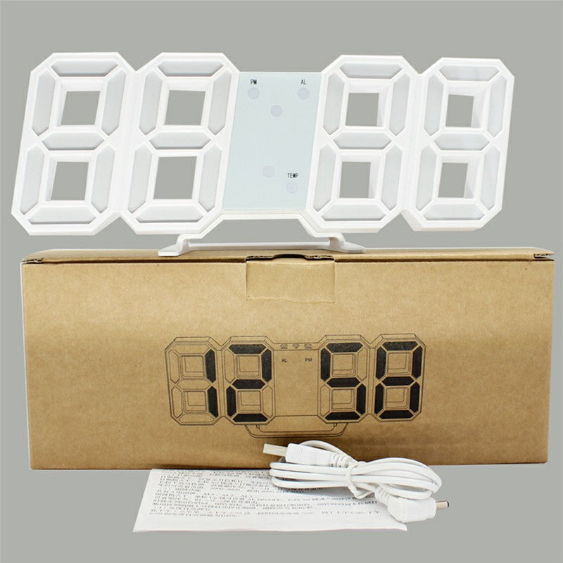 Digital 3D Alarm Clock