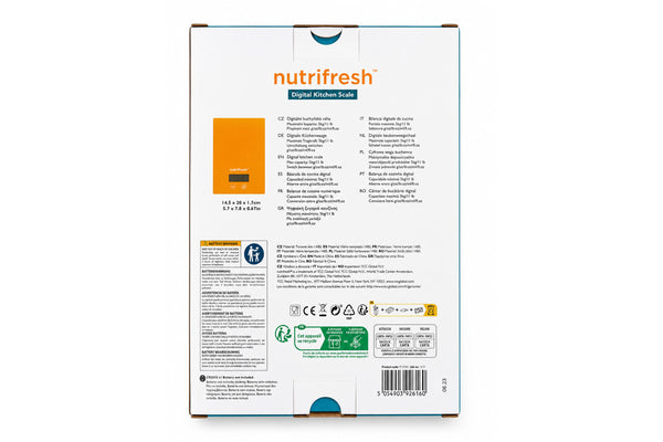 Nutrifresh Touch Sensitive,  Digital Kitchen Scales