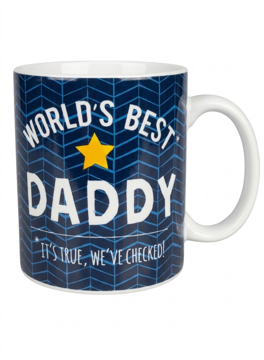 Worlds Best Daddy, It's True, We've Checked Mug