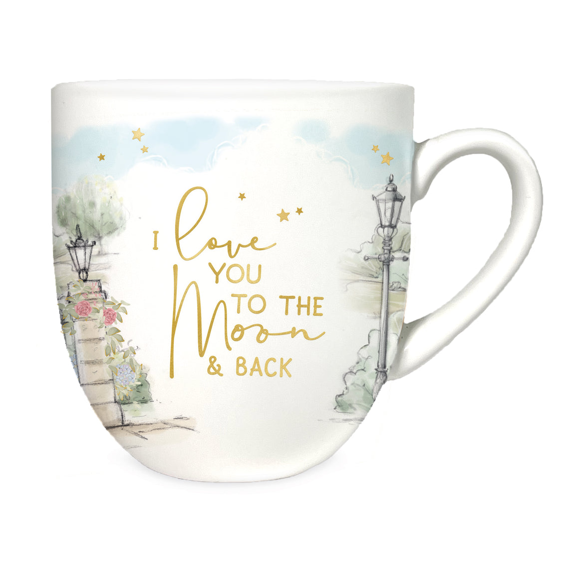 Me to You Tatty Teddy Luxury New Bone China 'Moon And Back' Mug For A Loved One - Presented In Foil Inlaid Gift Box - Signature Collection
