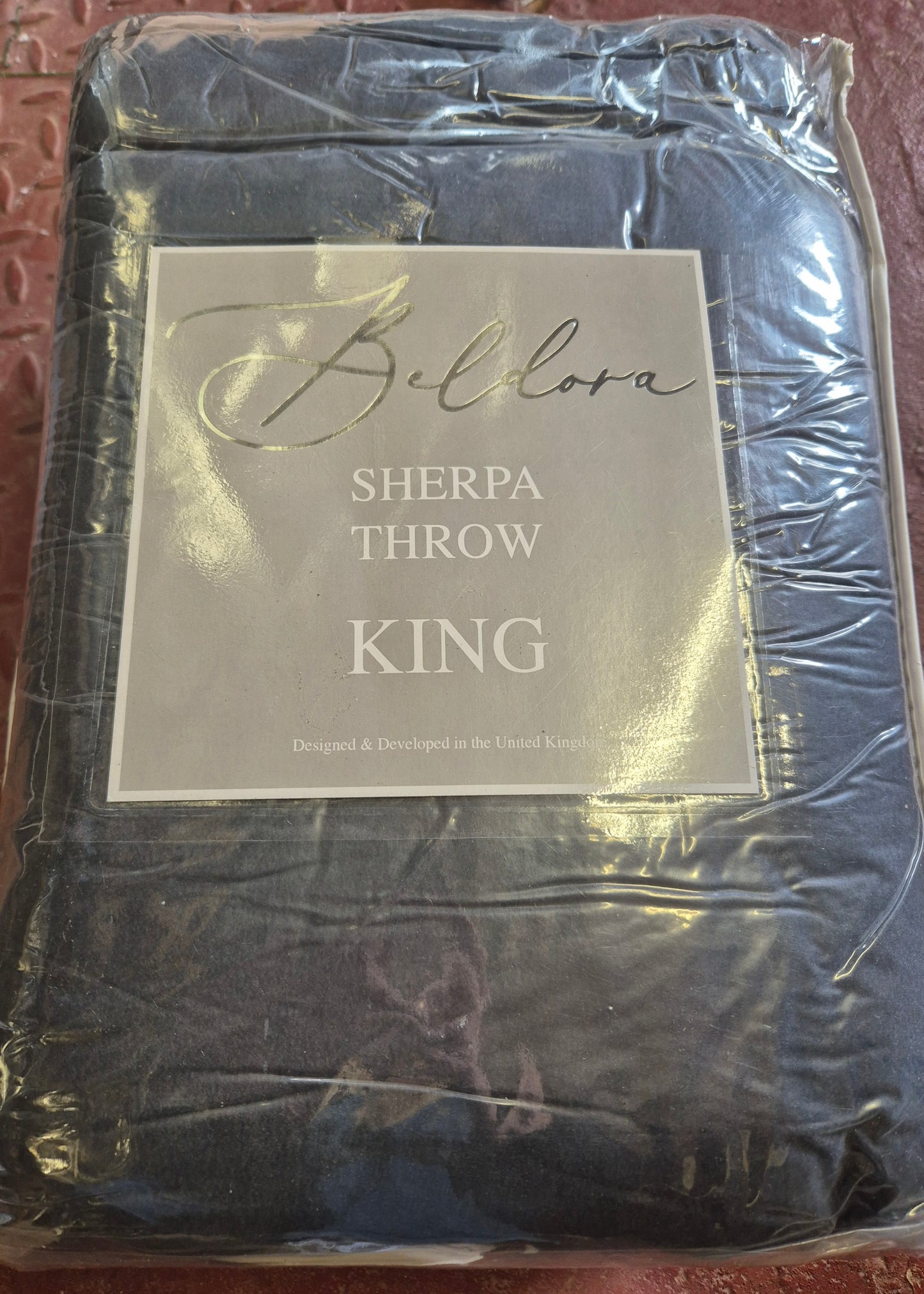 Super Soft Sherpa Throw 200x240cm King Size