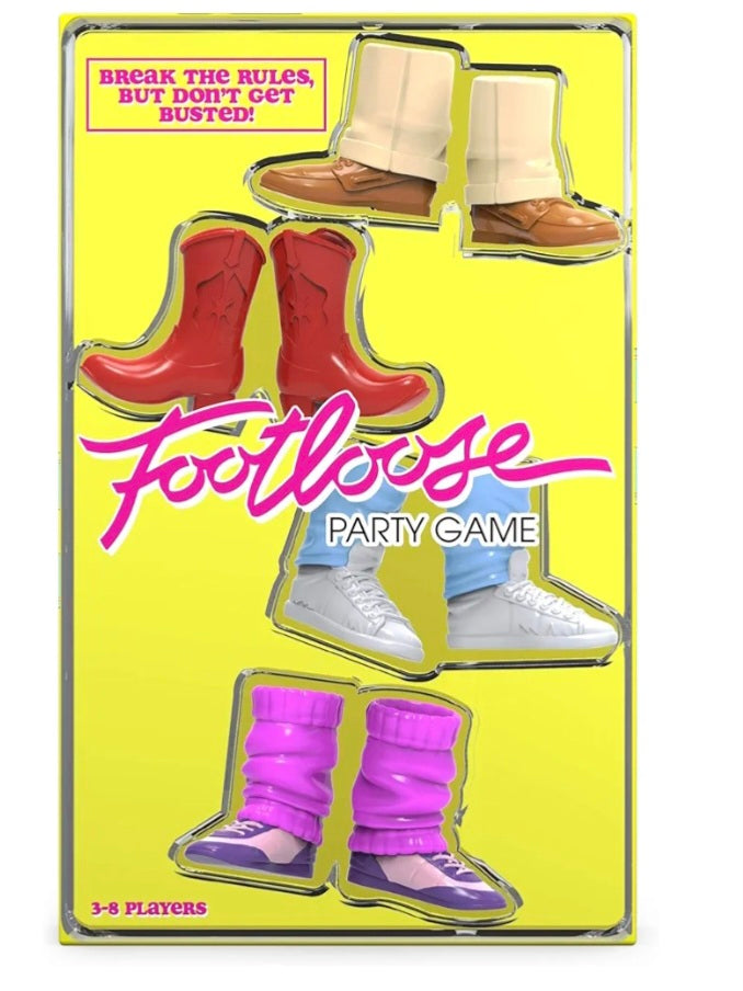 Funko Games Footloose Tabletop Party Board Game for 3-8 Players