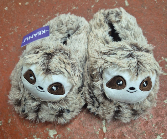 Sloth Slippers size 11-12 Children's