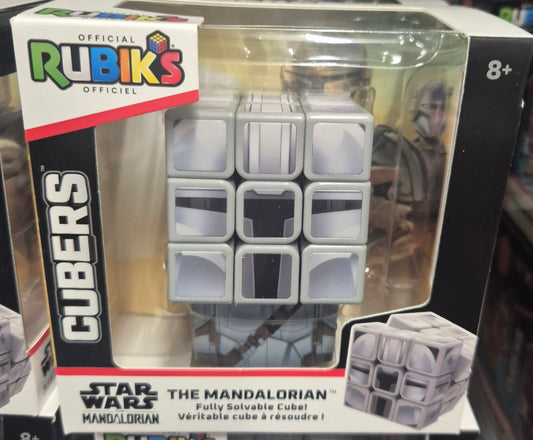 Rubik’s Cube Star Wars Disney Cuber, Problem-Solving Challenging Brain Teaser Collectible Fidget Toy