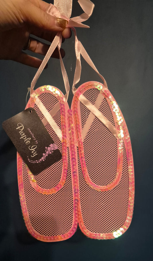 Ballet Shoe Hanging Earring Holder