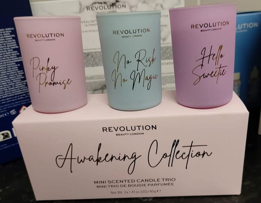Revolution Trio Candle - Awakening Collection