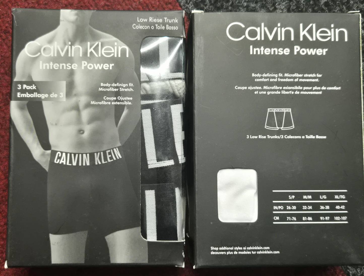 Calvin Klein 3 Pack Boxers S-XL
