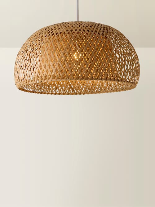 Perugia Natural Bamboo Domed Shade