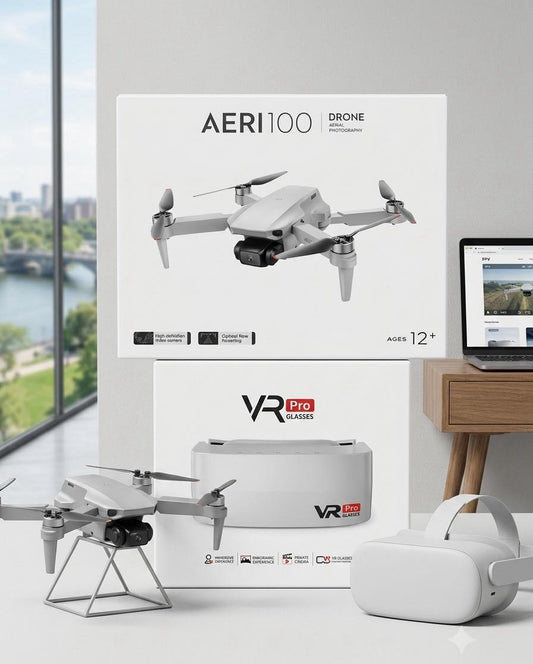 Aerial Photography Drone With VR Pro Glasses